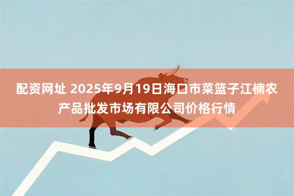 配资网址 2025年9月19日海口市菜篮子江楠农产品批发市场有限公司价格行情