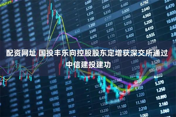 配资网址 国投丰乐向控股股东定增获深交所通过 中信建投建功
